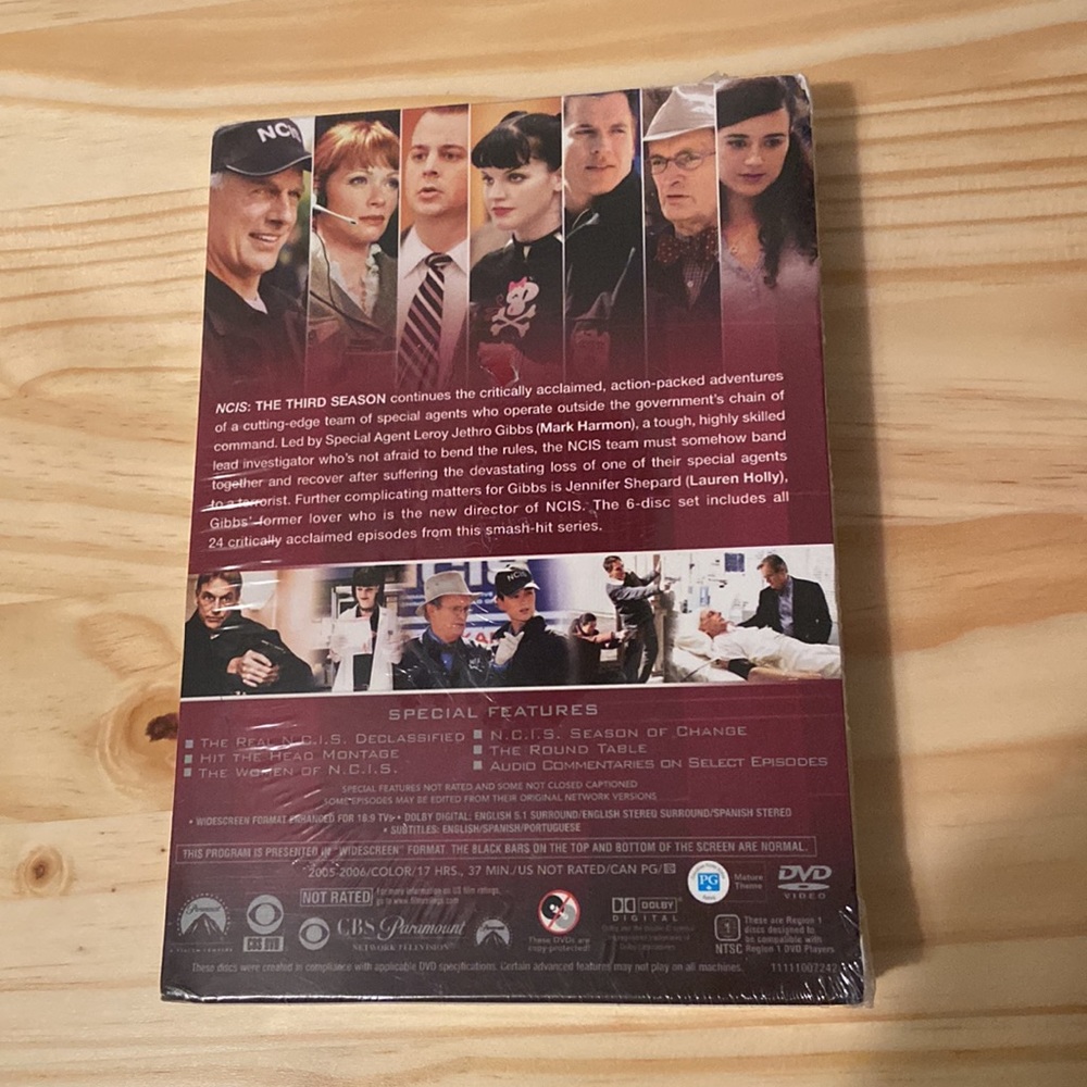NCIS SEASON THREE Unopened - Picture 2 of 3